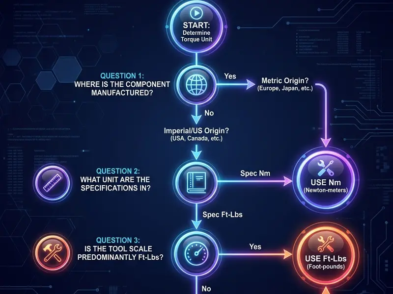 Decision framework flowchart