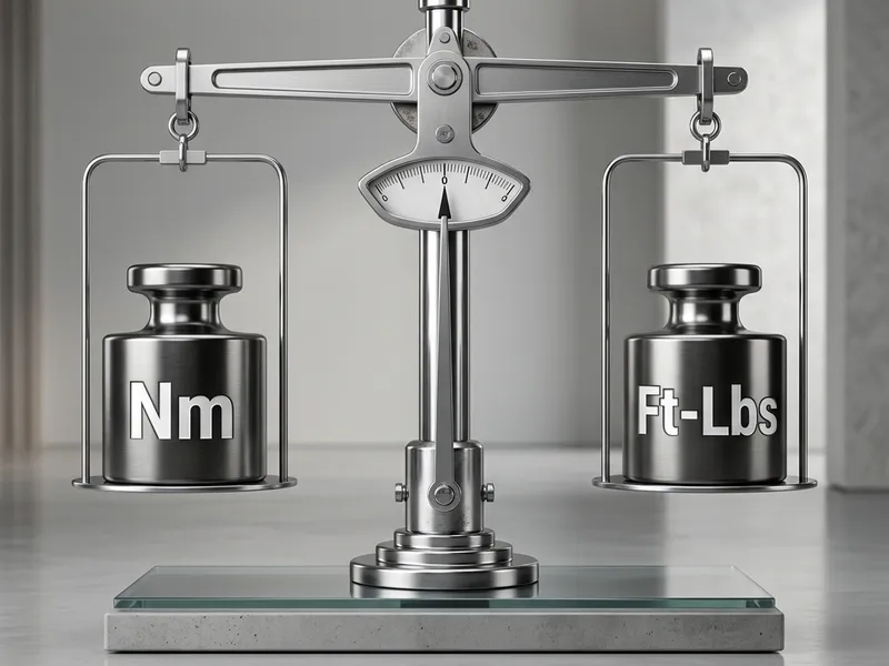 Nm vs Ft-Lbs Balanced Scale