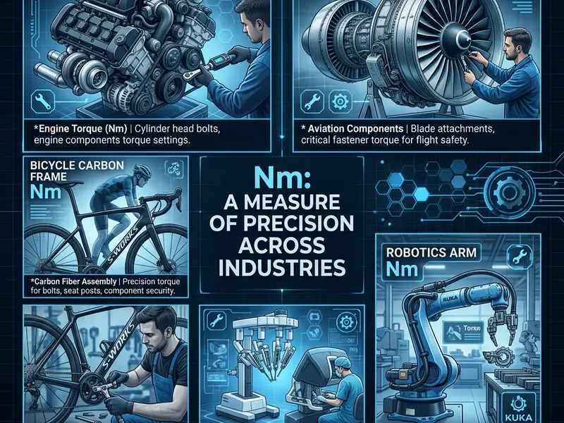 Industries and scenarios that use Nm
